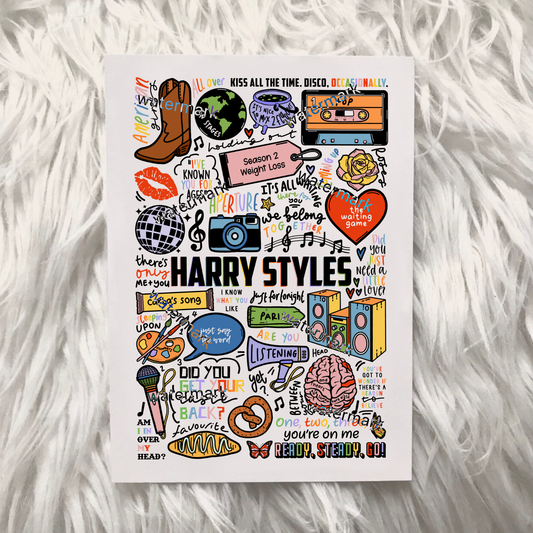 Harry Styles Disco print