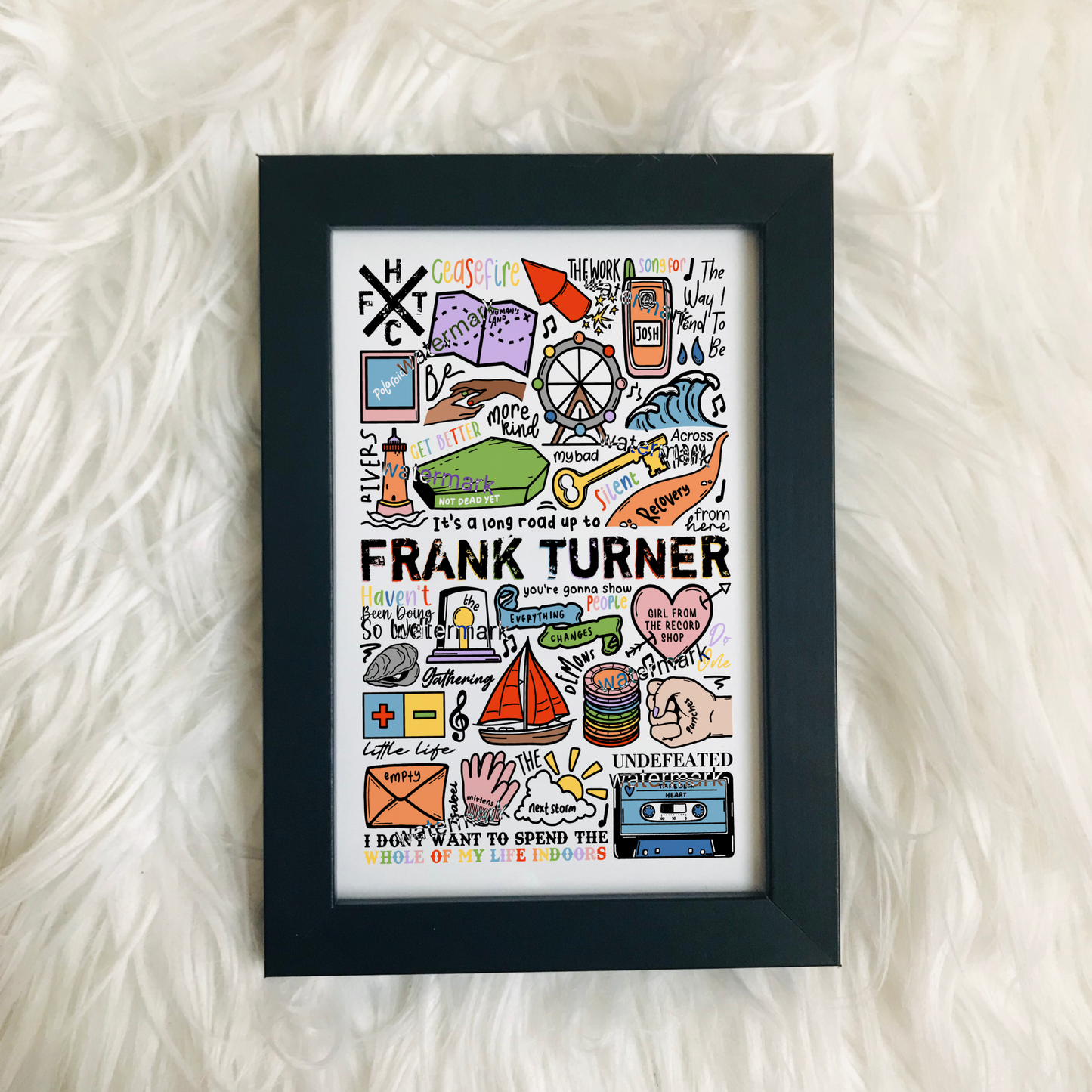 Gravure de Frank Turner