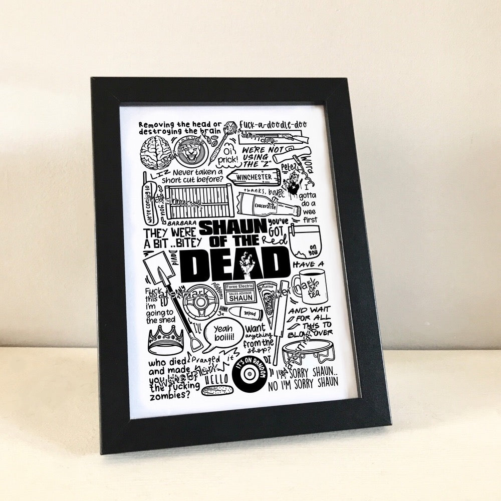 Shaun Of The Dead Print
