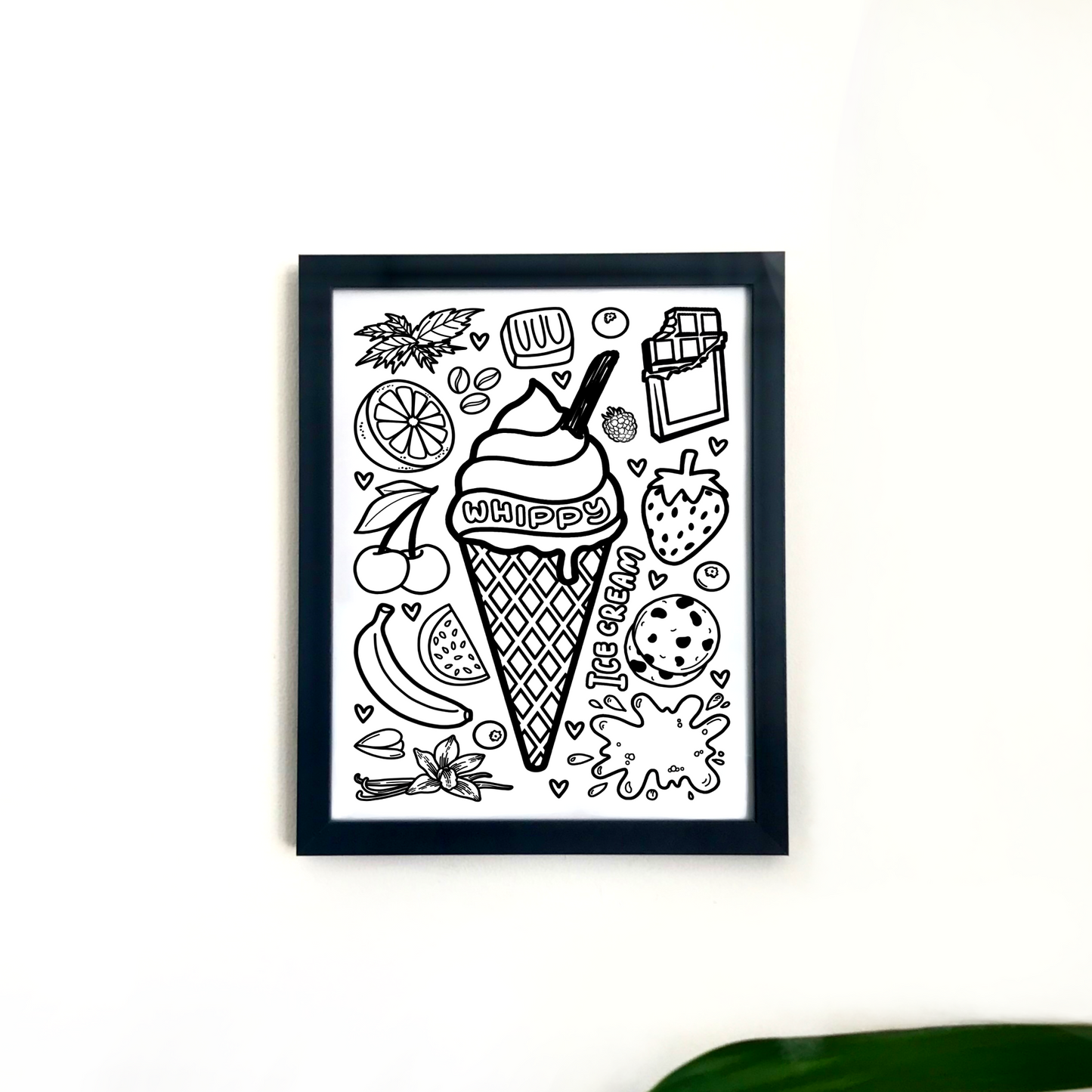Cleethorpes ice cream print