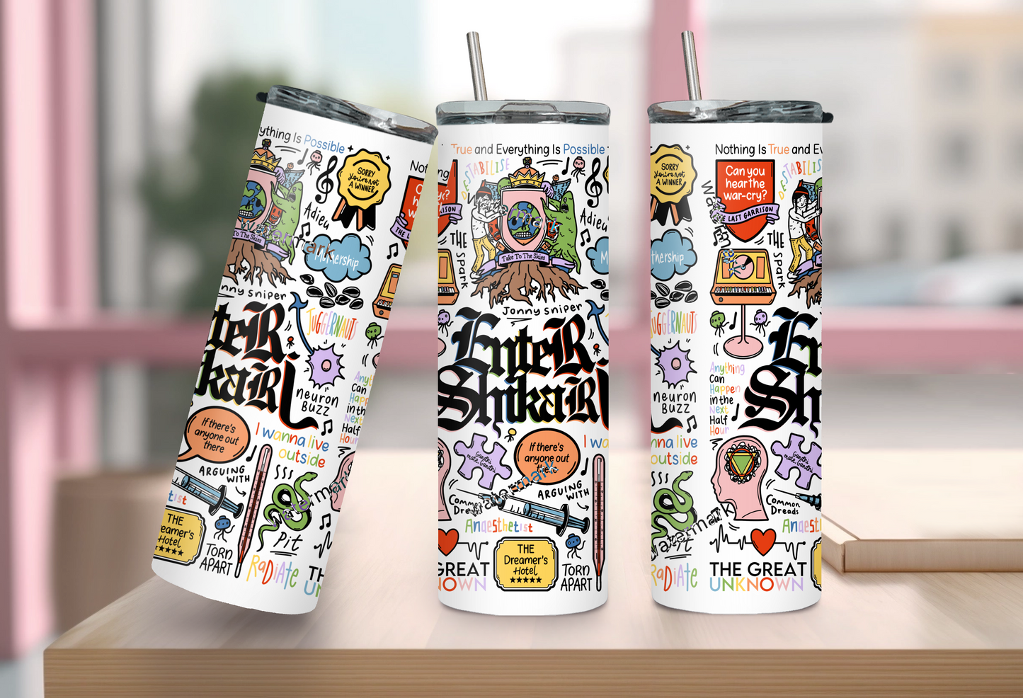 Enter Shikari tumbler