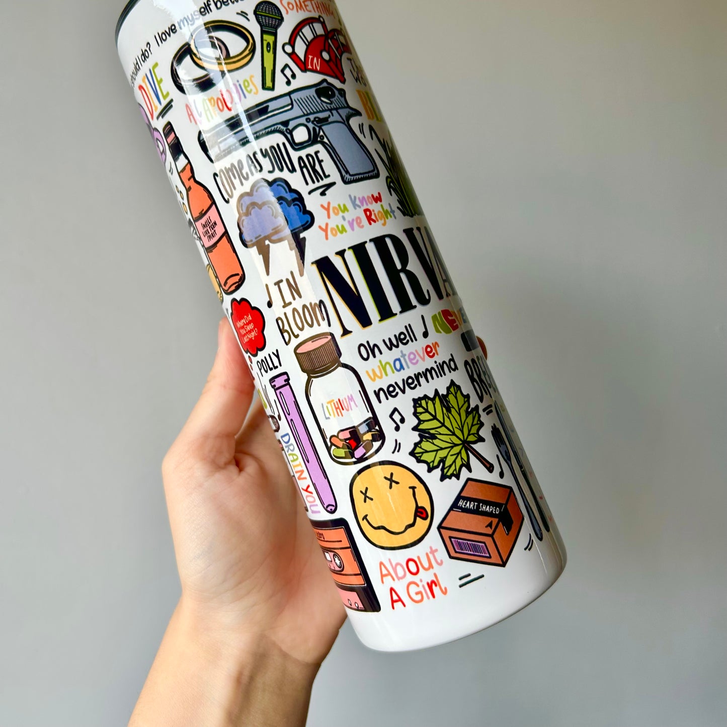 Nirvana tumbler