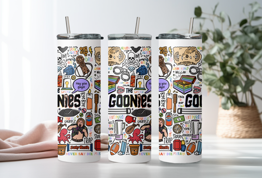 The Goonies tumbler