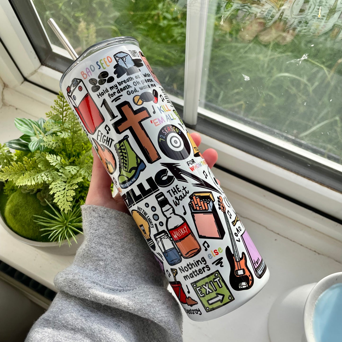 Metallica tumbler