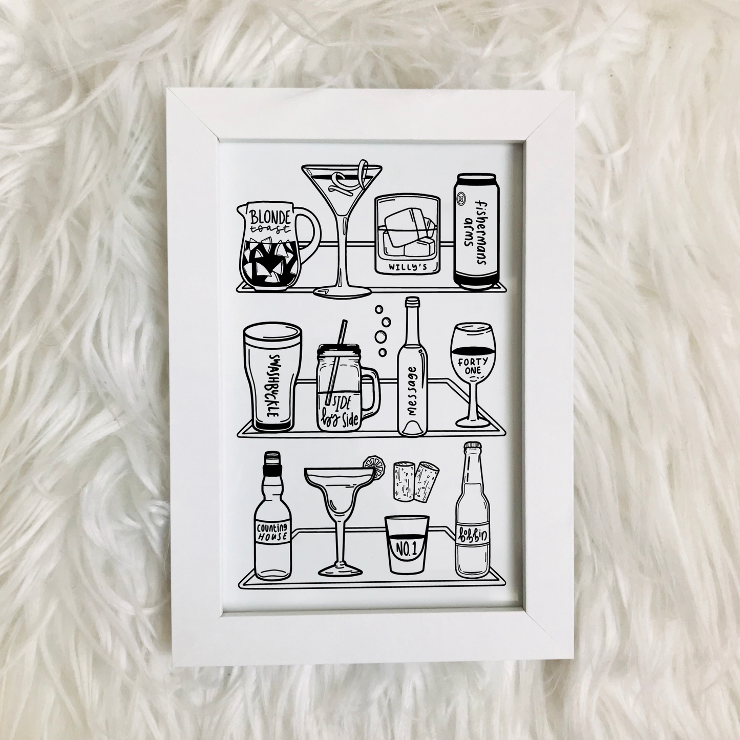Cleethorpes bars print