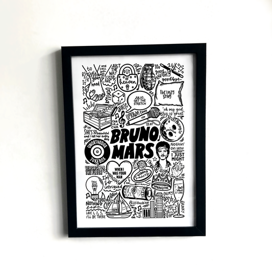 Bruno Mars Print