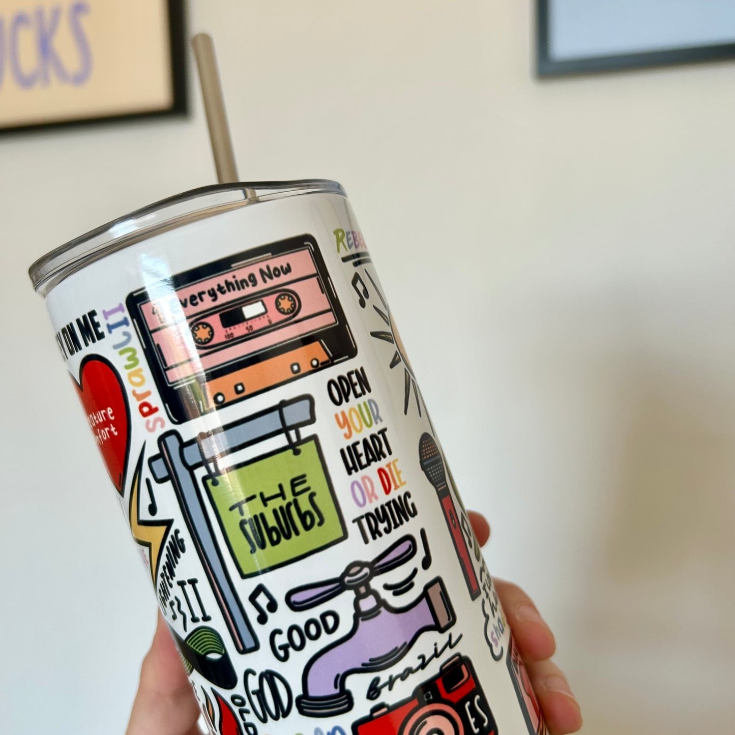 Jimmy Eat World tumbler