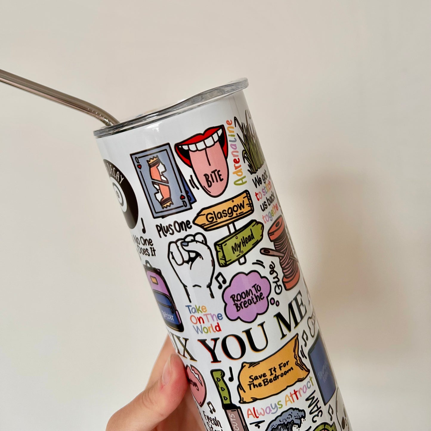 You Me At Six tumbler