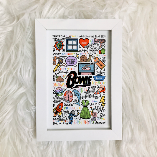 David Bowie print