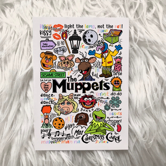 The Muppets print