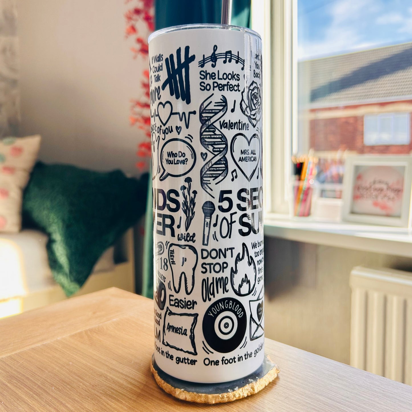 5 Seconds Of Summer tumbler
