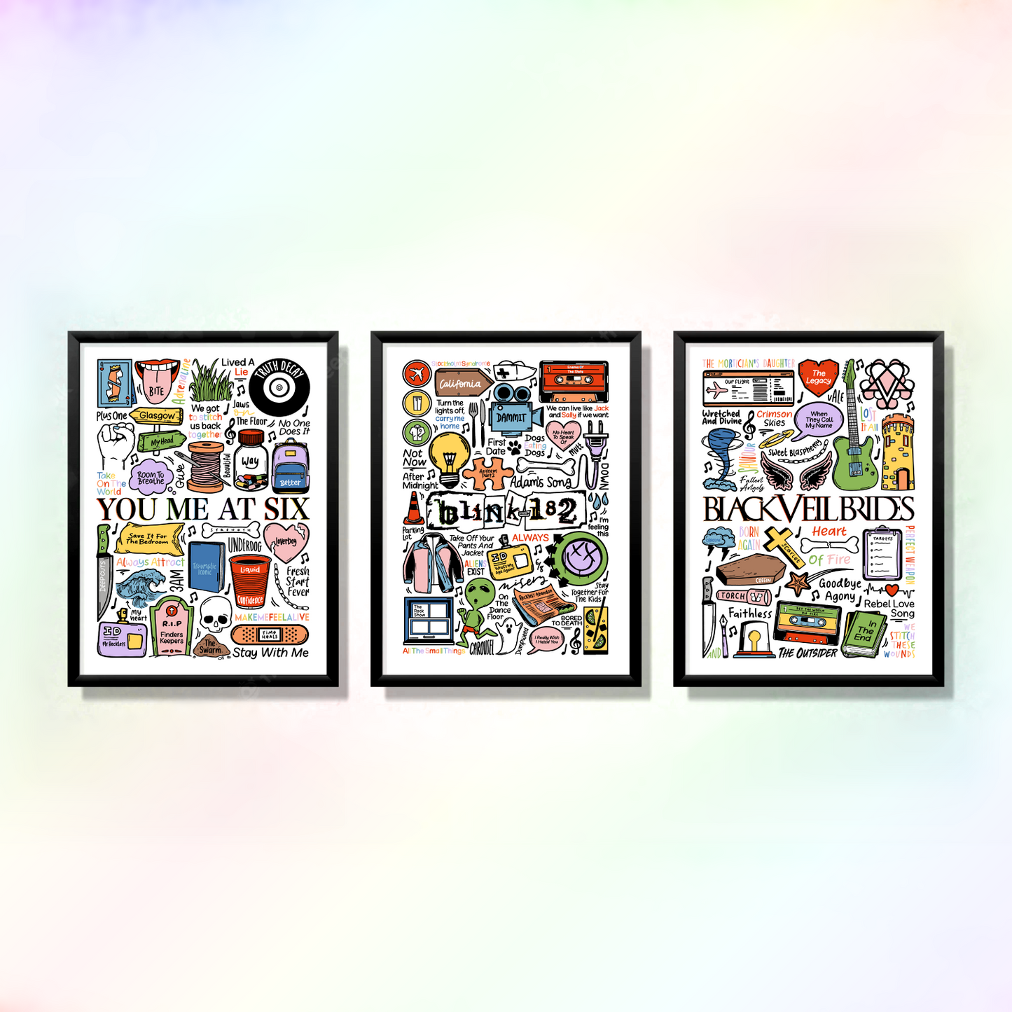 Blink 182 print