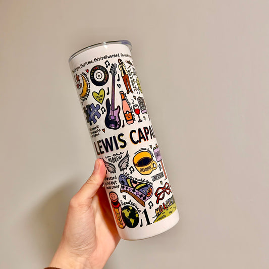 Lewis Capaldi tumbler