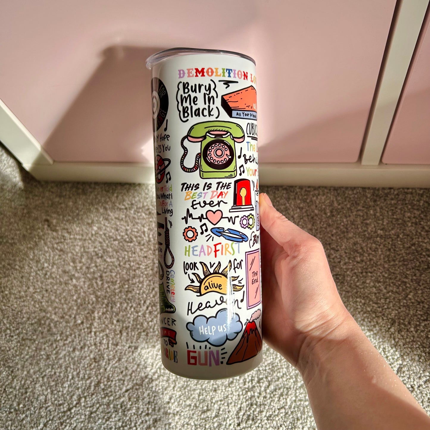 My Chemical Romance tumbler