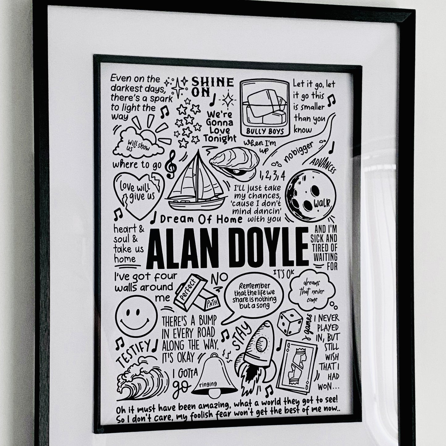 Alan Doyle print