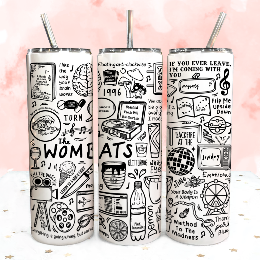 The Wombats tumblers