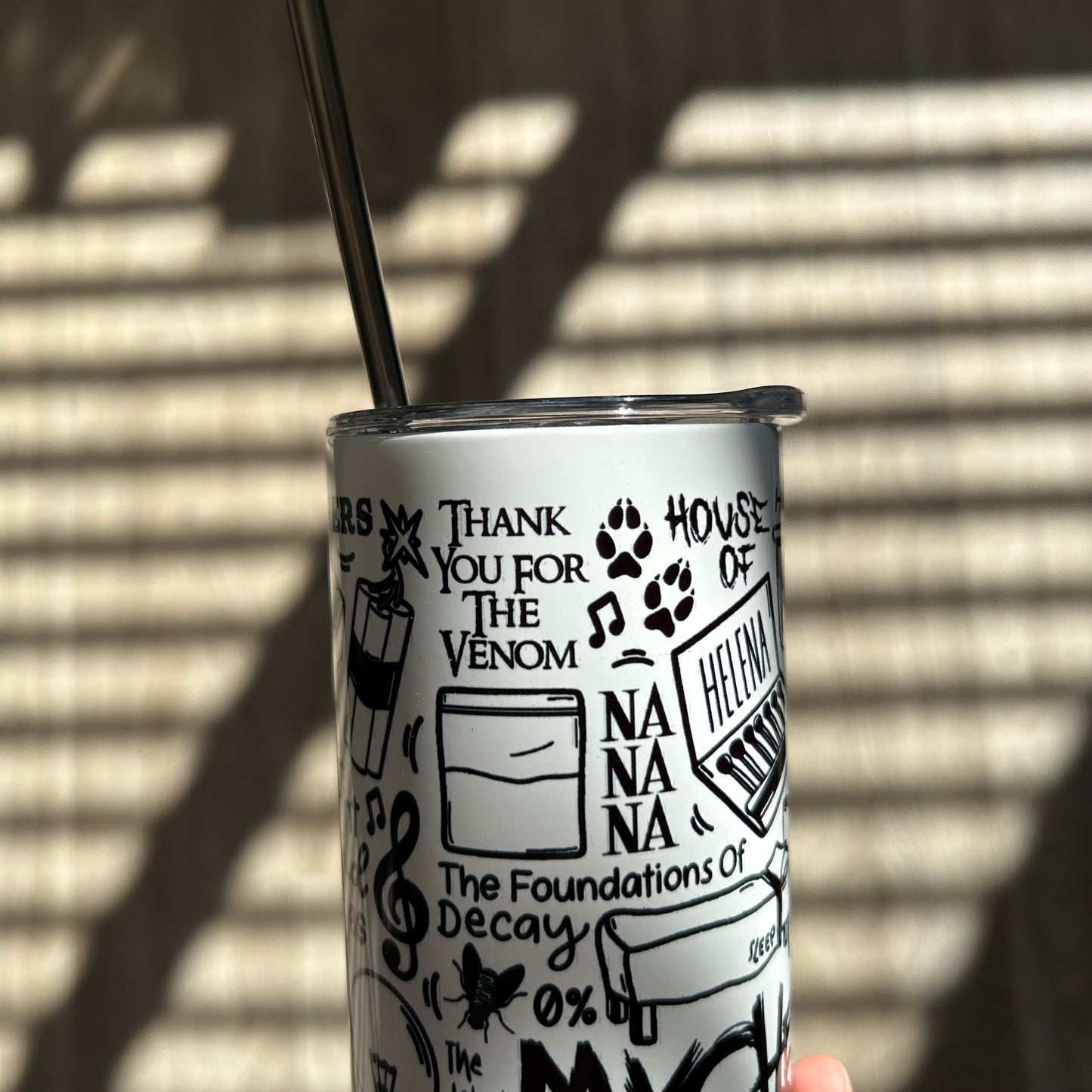 My Chemical Romance tumbler