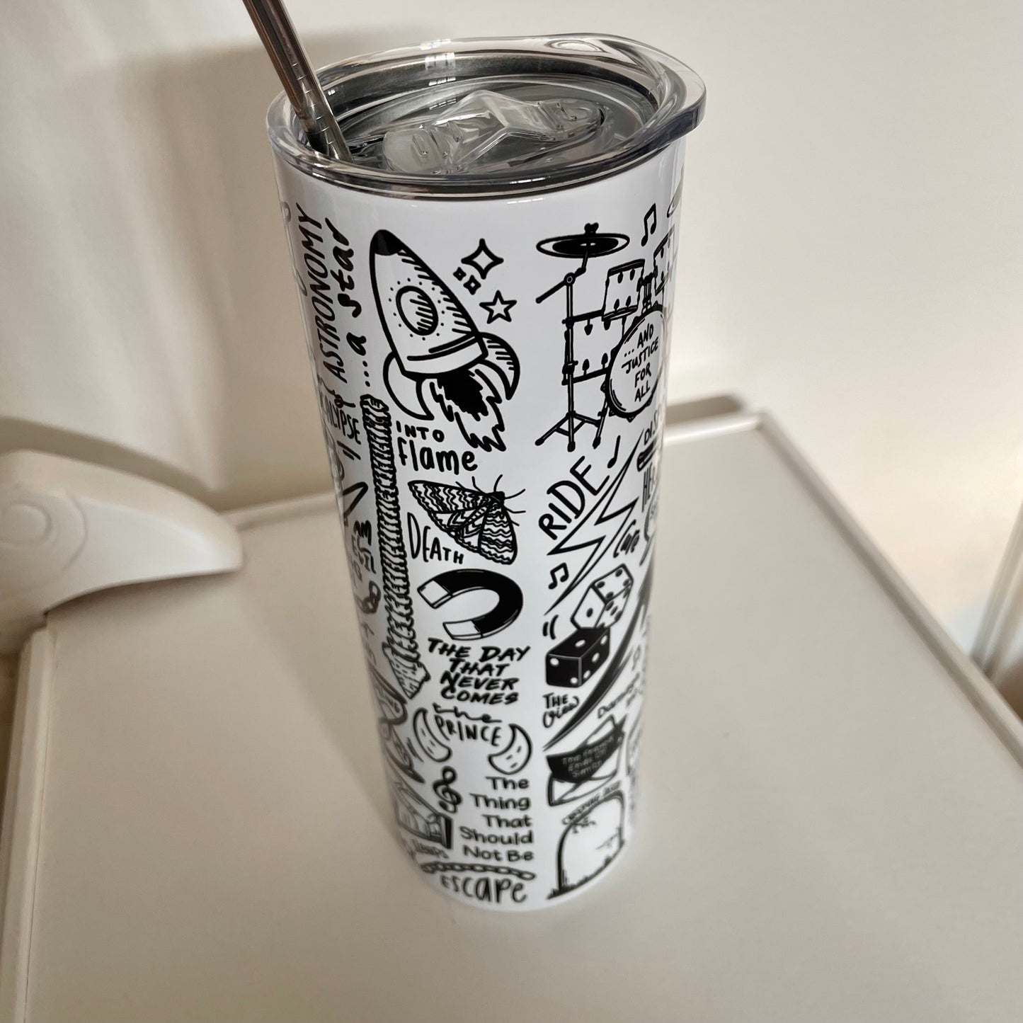 Metallica tumbler