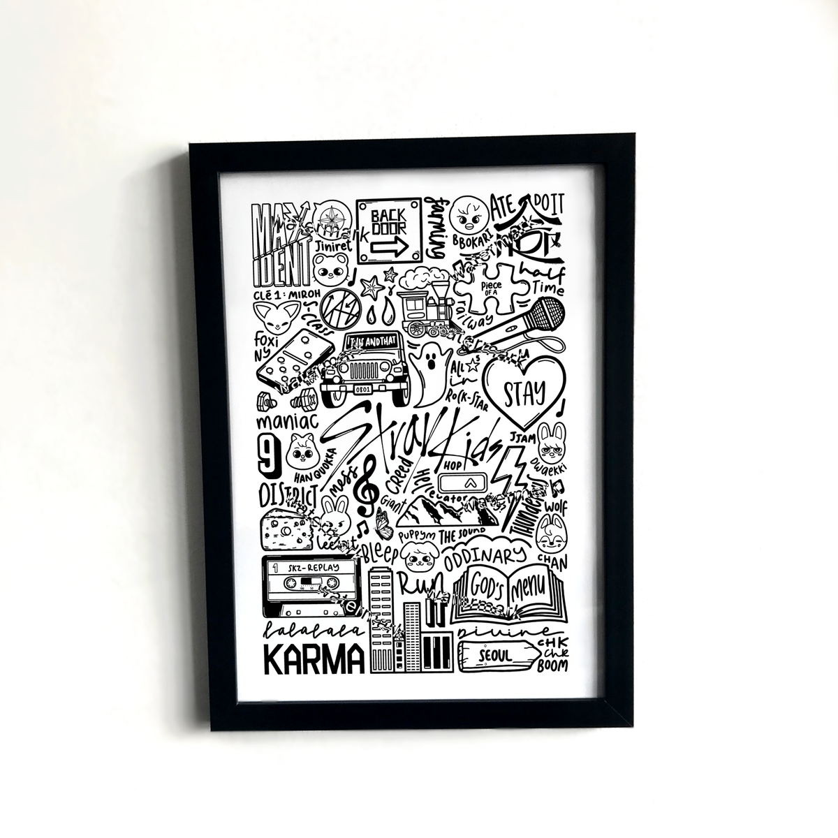 Stray Kids print