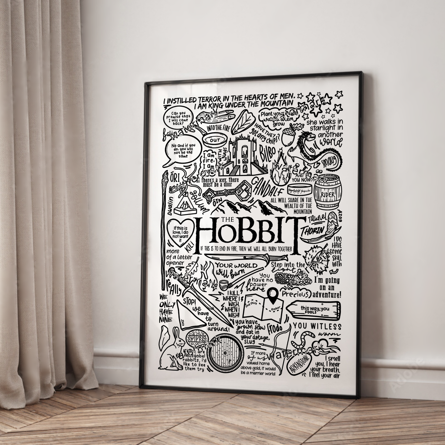 The Hobbit print