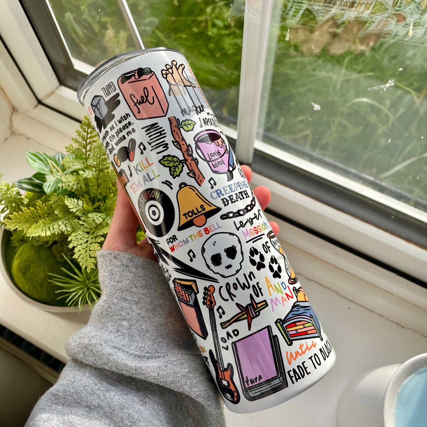 Metallica tumbler