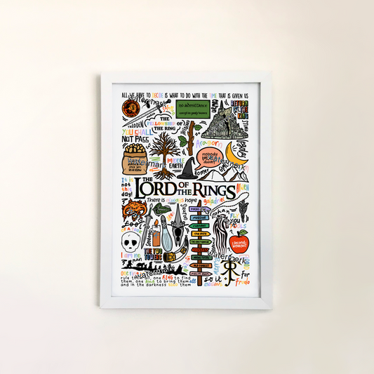 Lord Of The Rings print