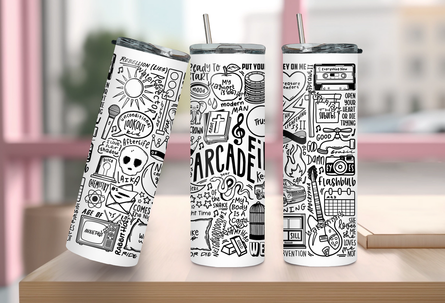 Arcade Fire tumbler