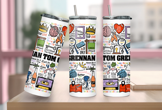 Tom Grennan tumbler