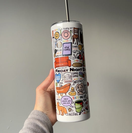Friday Night Dinner tumbler