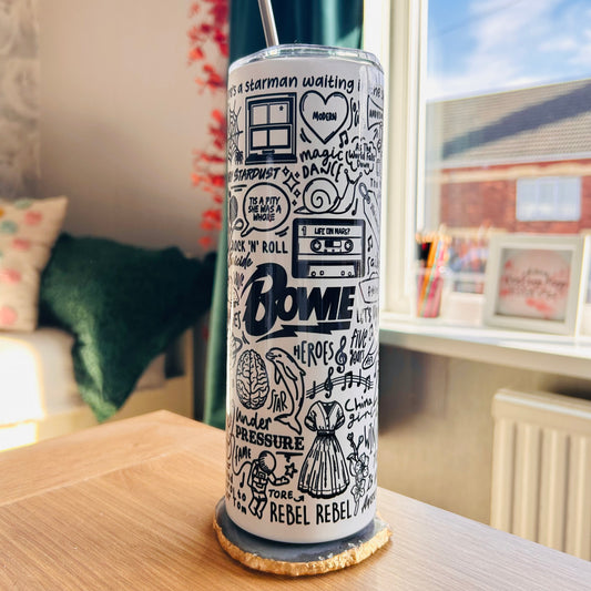David Bowie tumbler