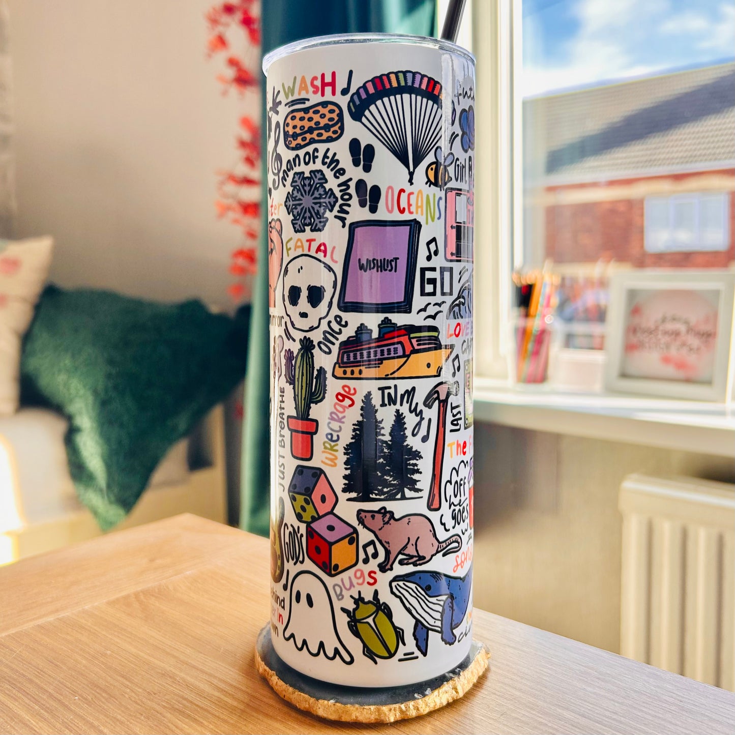 Pearl Jam tumbler