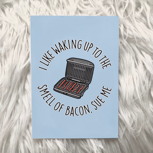 The Office US bacon print