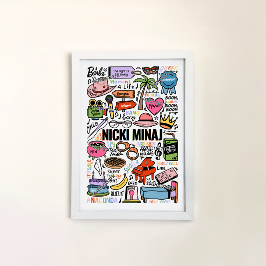 Nicki Minaj print