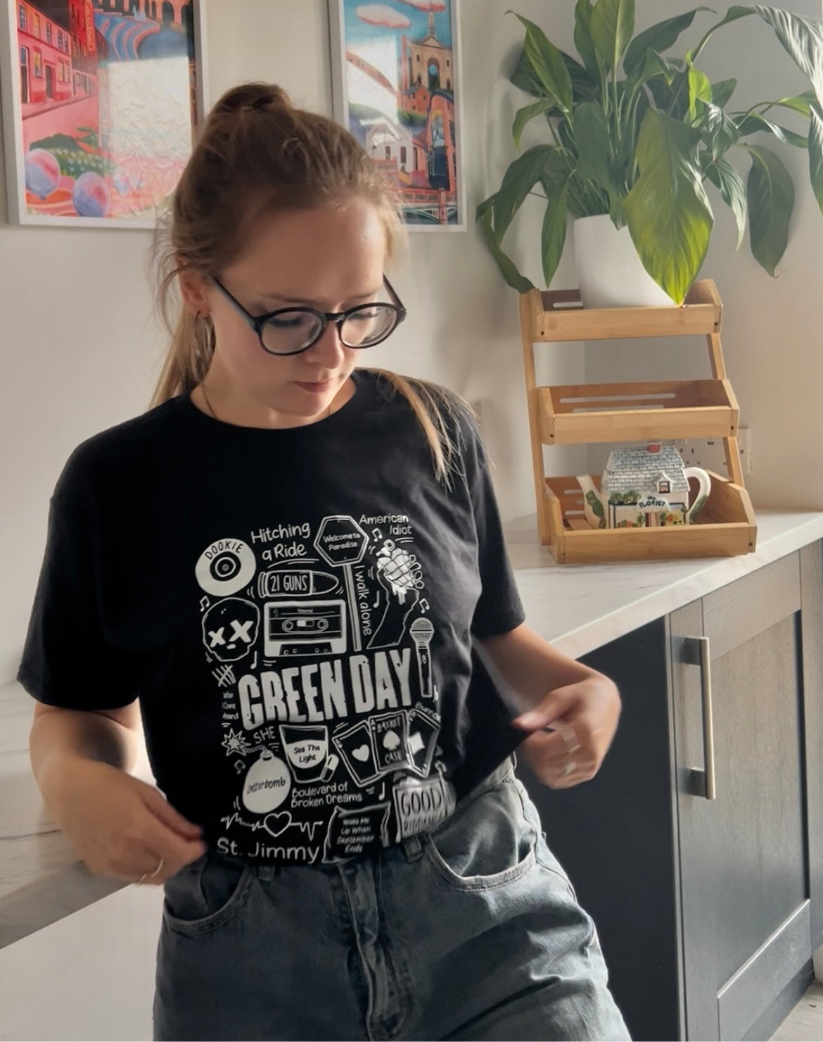 T-shirt Journée verte