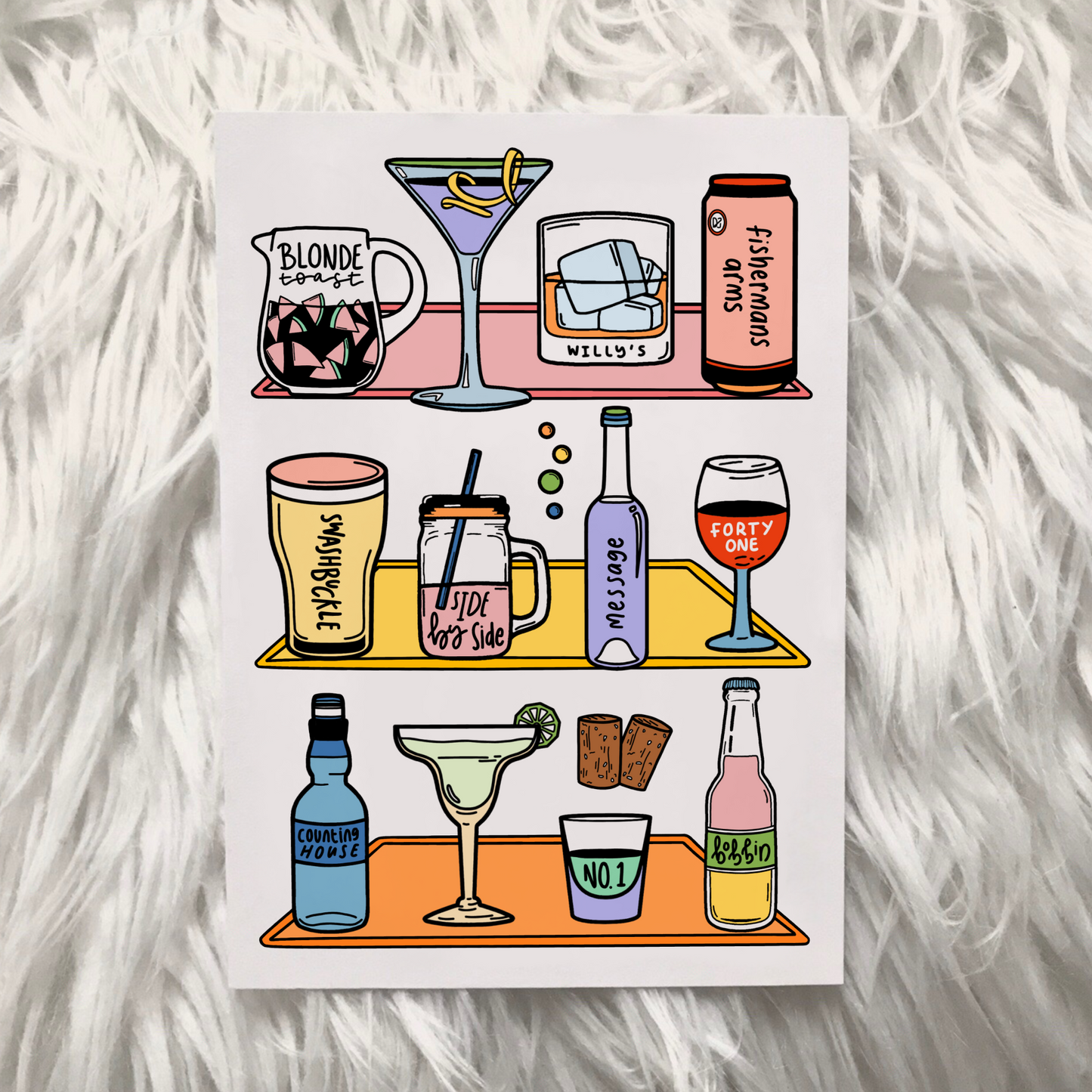 Cleethorpes bars print