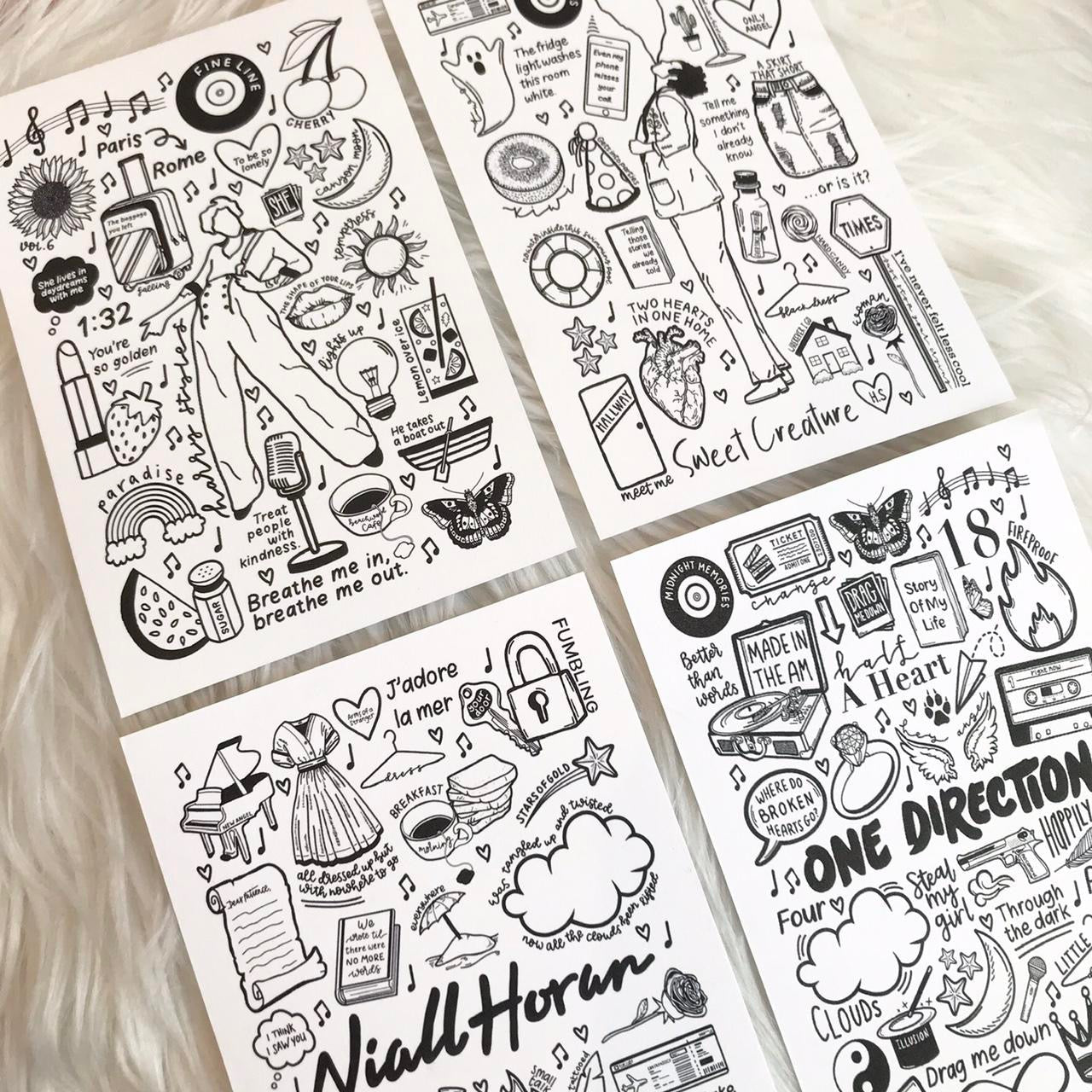 One Direction tumbler