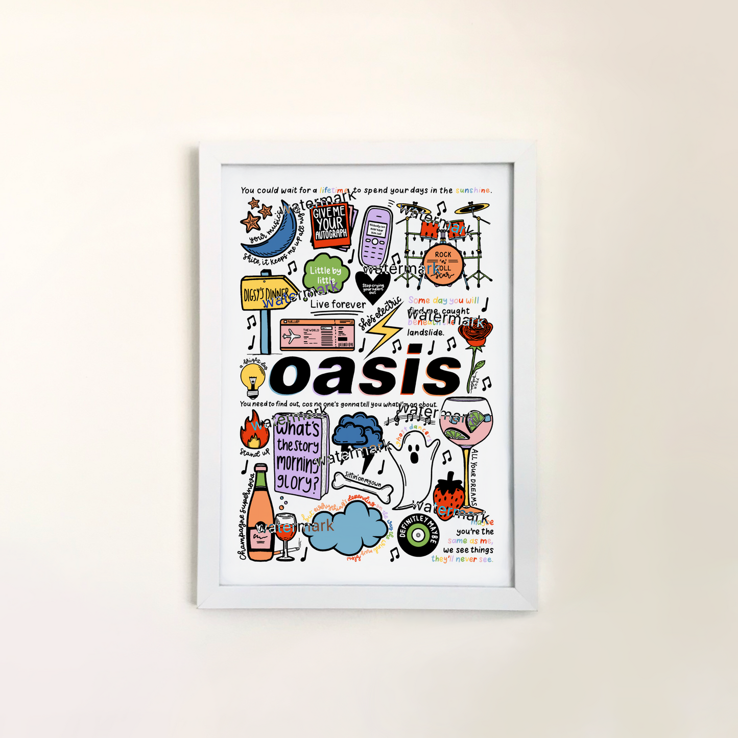 Imprimé Oasis