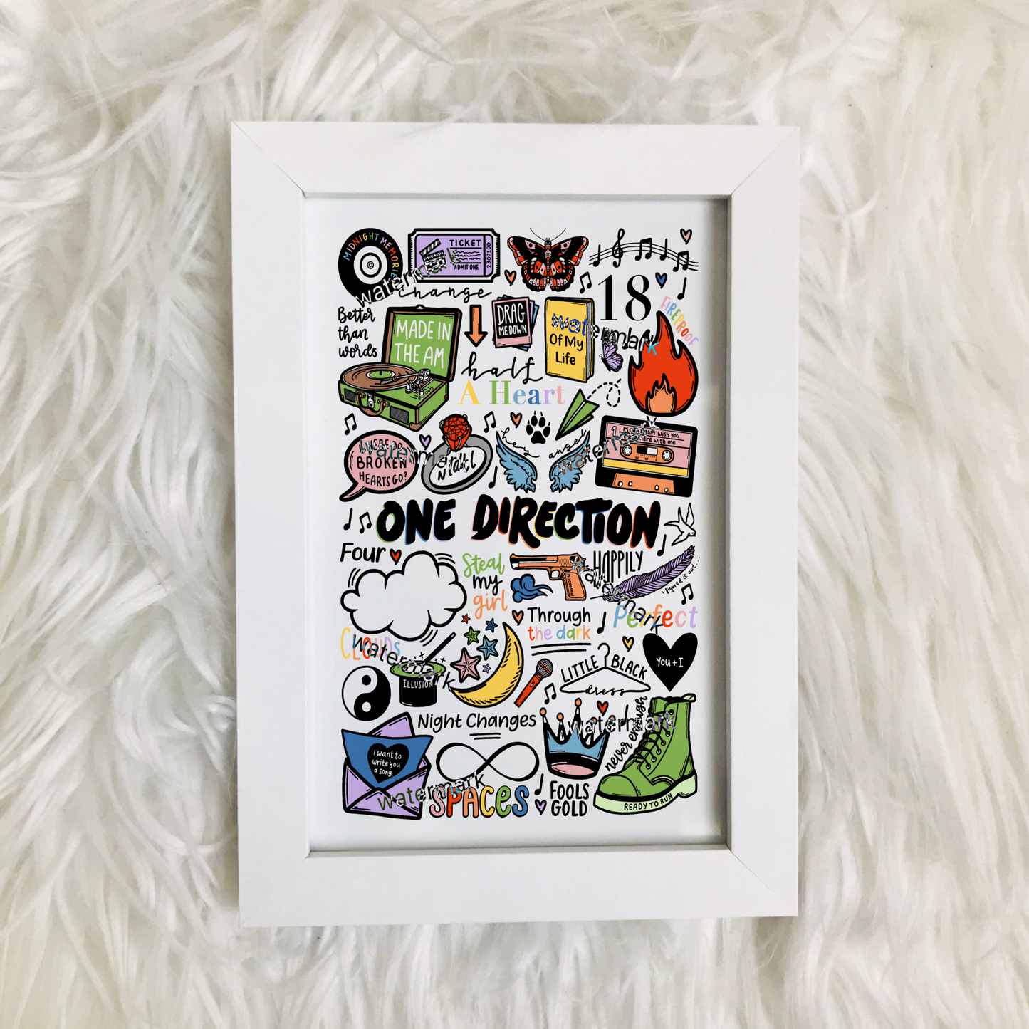Imprimé One Direction