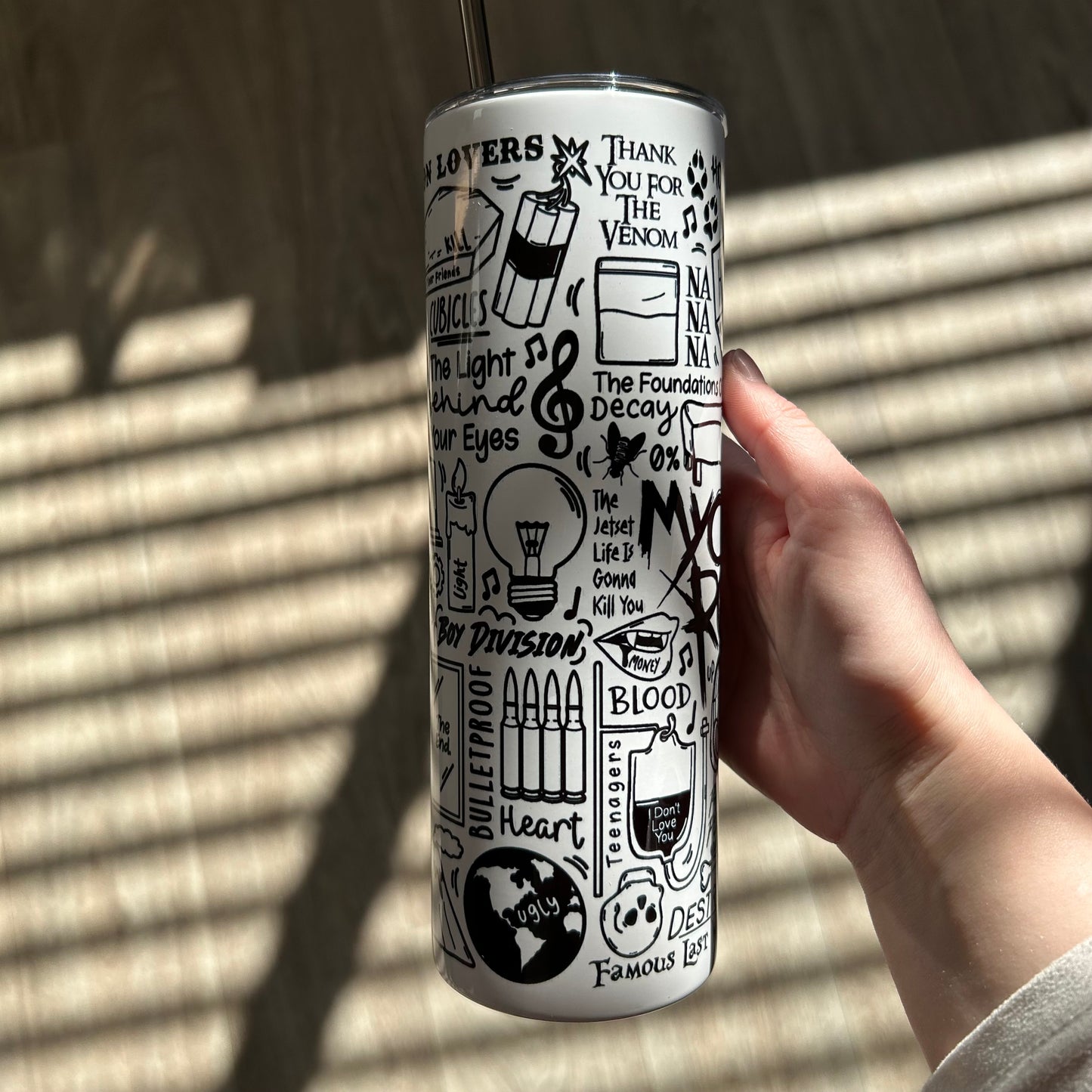 My Chemical Romance tumbler