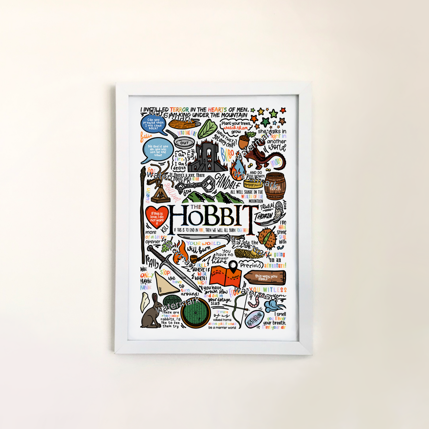 The Hobbit print