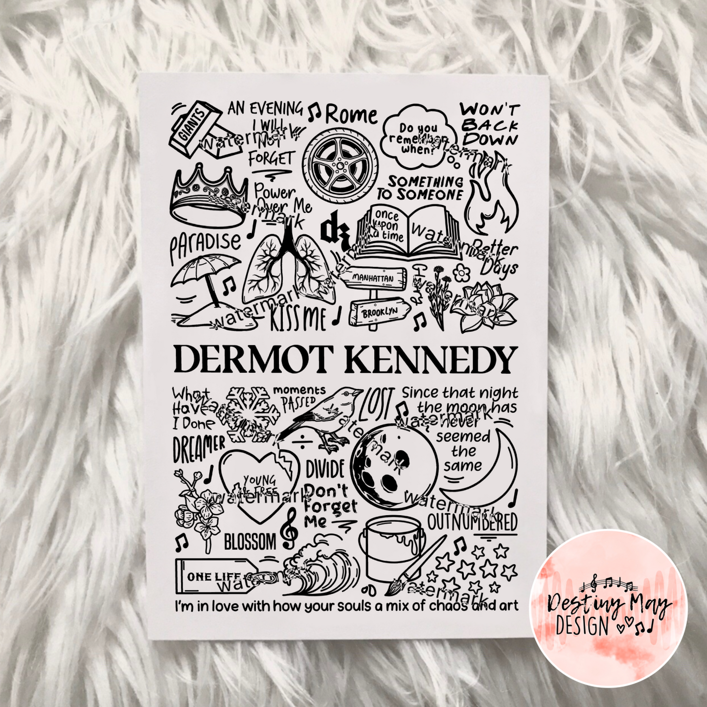 Estampe de Dermot Kennedy