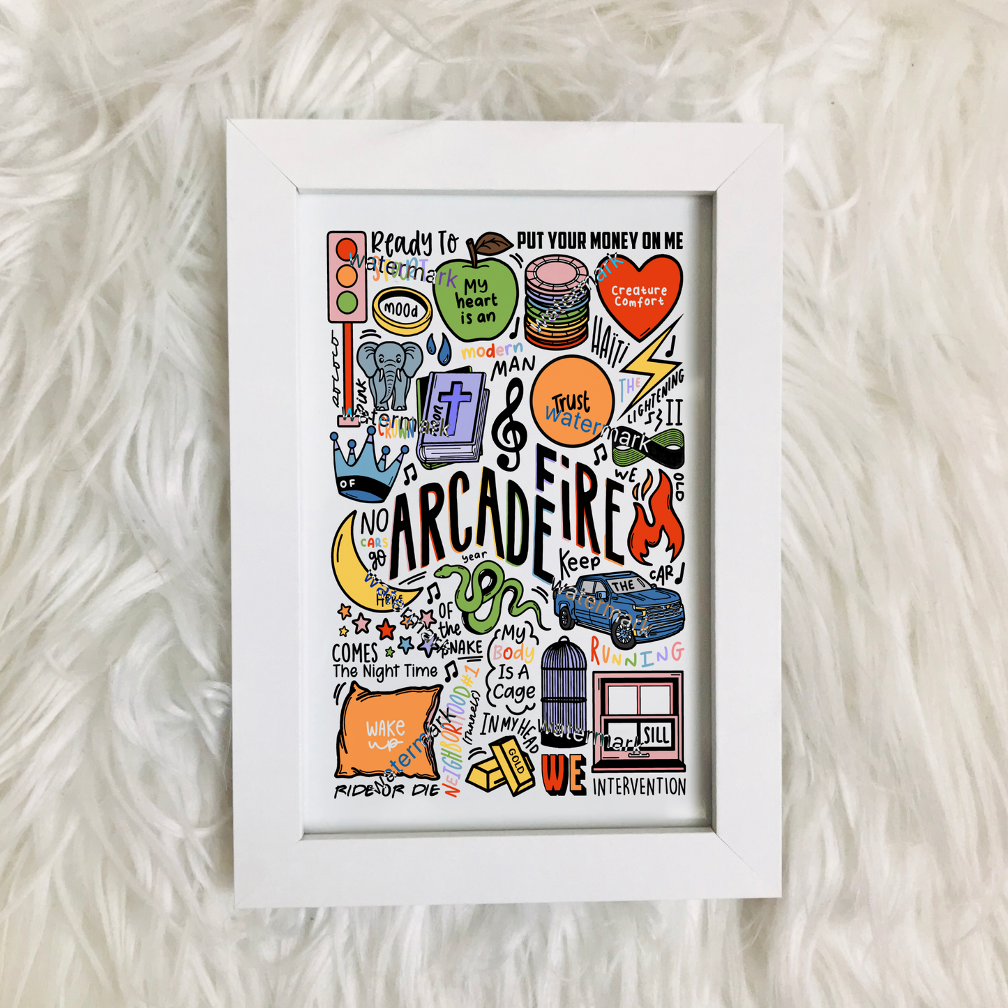 Arcade Fire print
