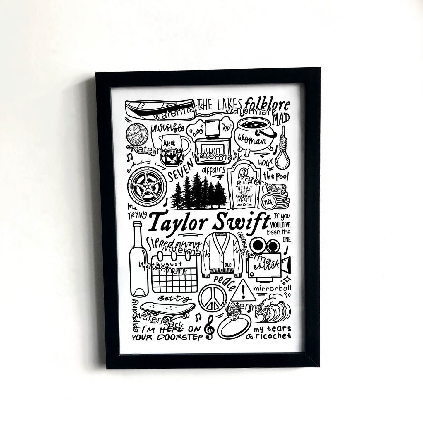 Impression folklorique de Taylor Swift