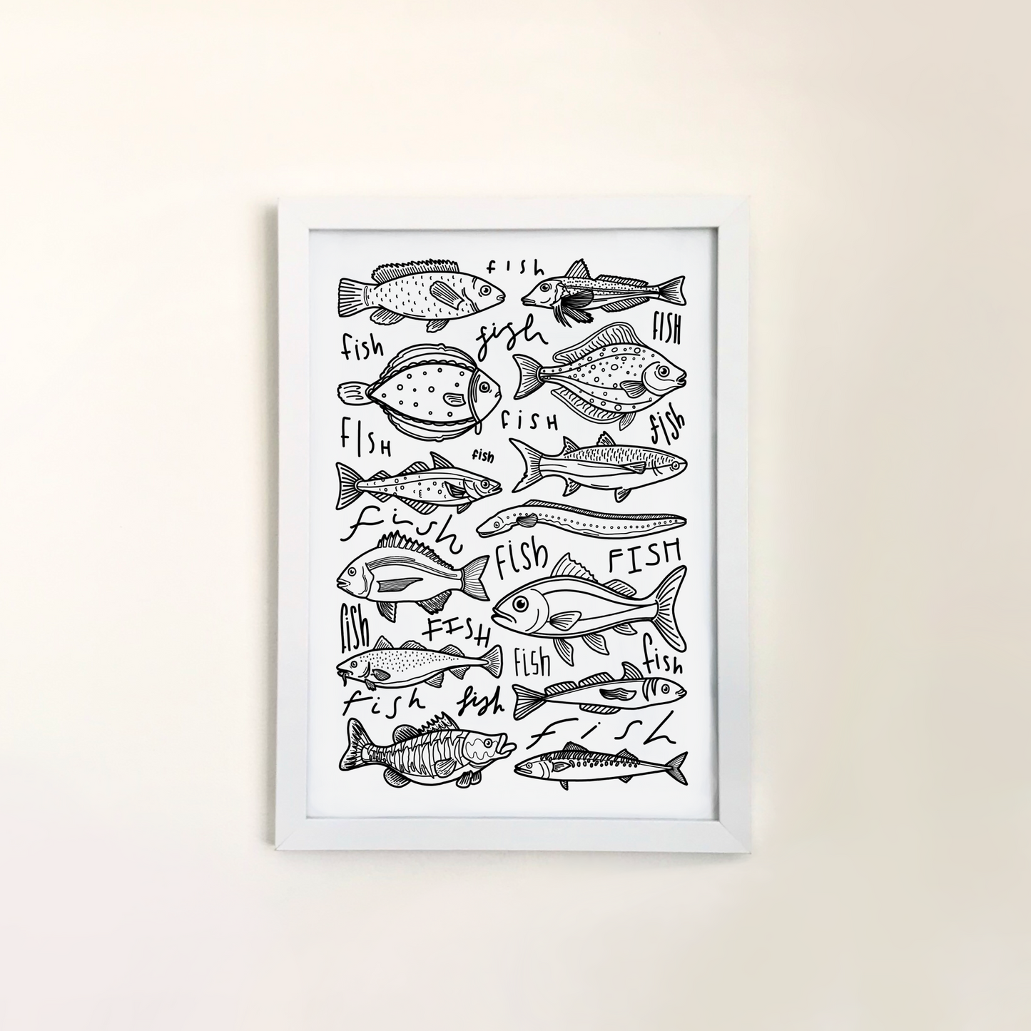 Cleethorpes fish print