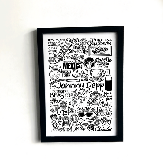 Tirage des films de Johnny Depp