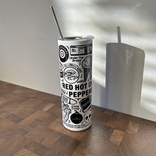 Red Hot Chili Peppers tumbler