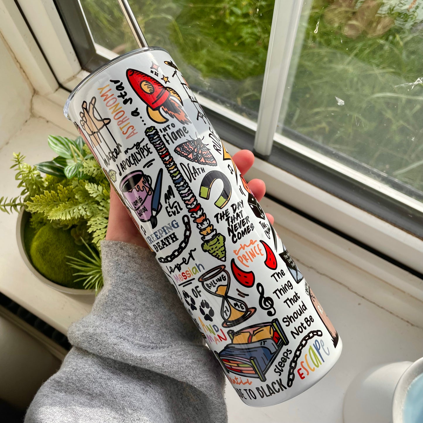 Metallica tumbler