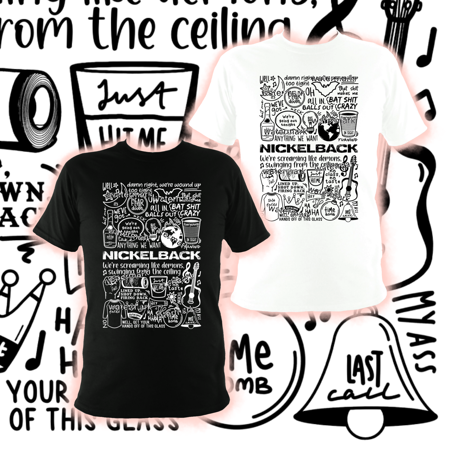 T-shirt Nickelback Burn It To The Ground