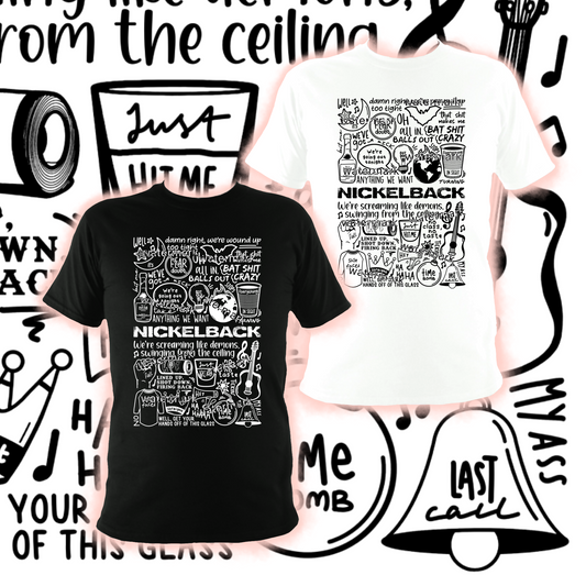 T-shirt Nickelback Burn It To The Ground