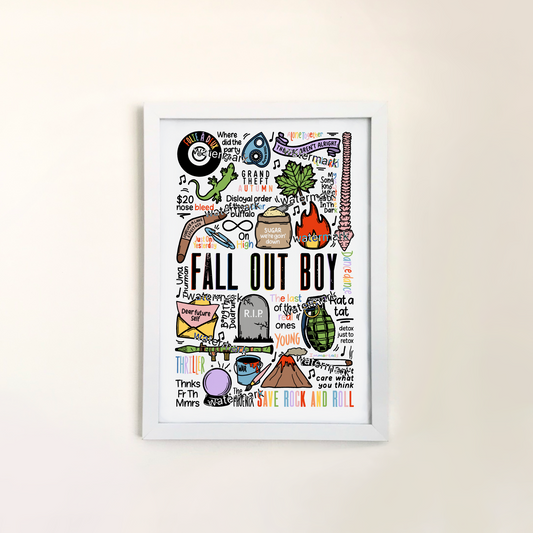 Imprimé Fall Out Boy